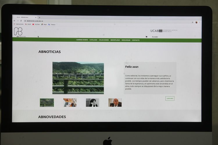 Librería digital de la UCAB pone libros en tus manos