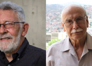 Jesús María Aguirre y Marcelino Bisbal