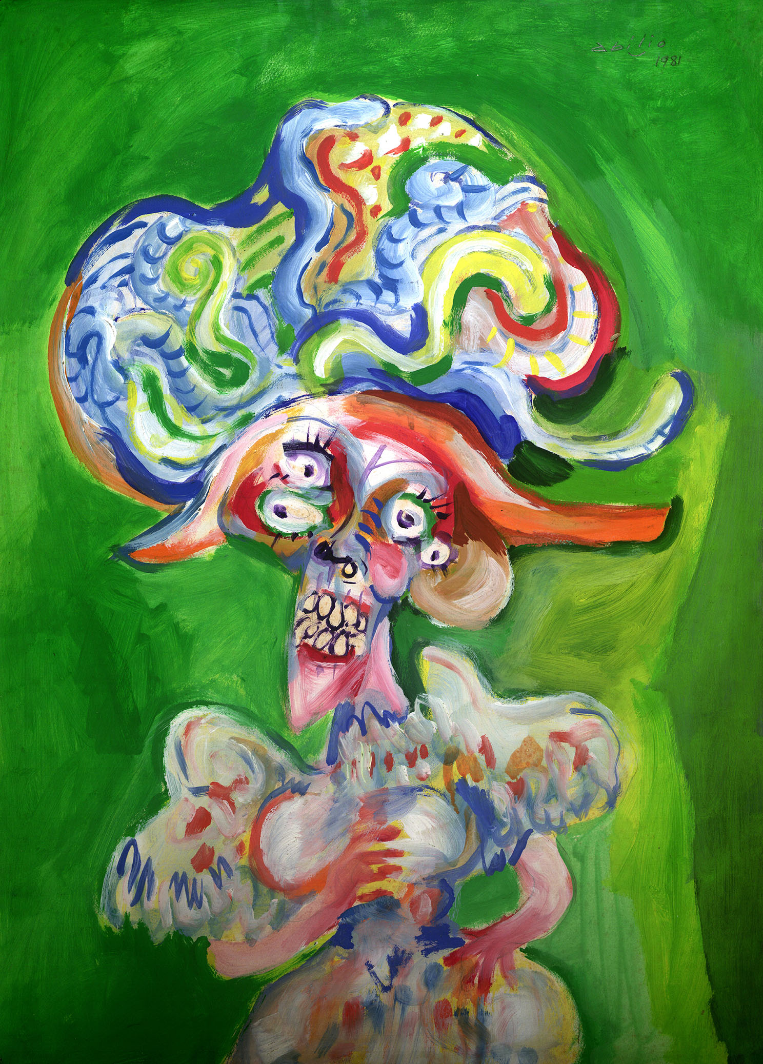 Vieja dama asombrada